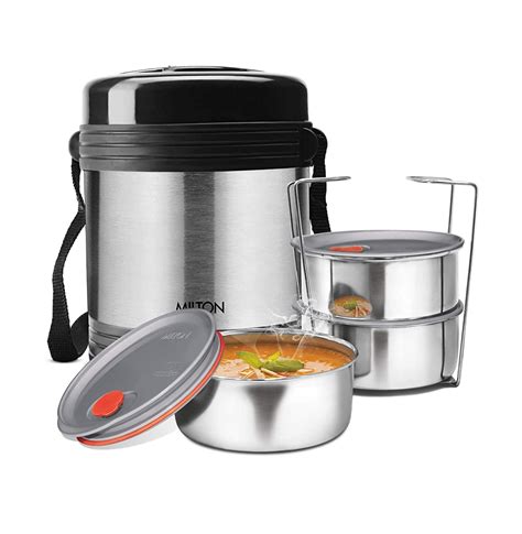 milton legend thermosteel tiffin